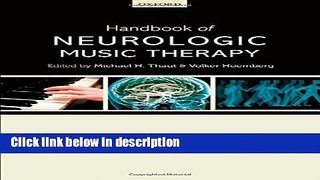 [Get] Handbook of Neurologic Music Therapy Online New