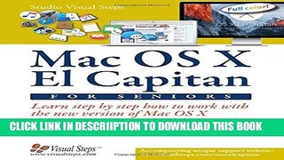 [PDF] Mac OS X El Capitan for Seniors: Learn Step by Step How to Work with Mac OS X El Capitan