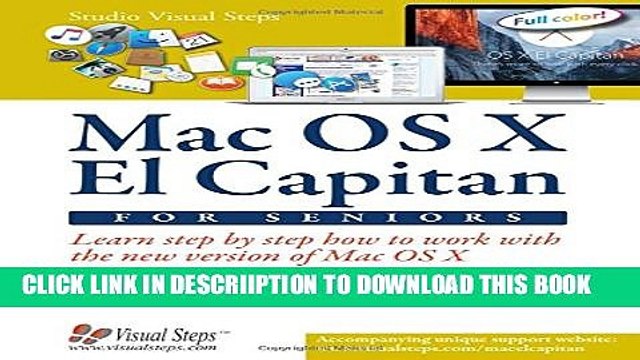 [PDF] Mac OS X El Capitan for Seniors: Learn Step by Step How to Work with Mac OS X El Capitan