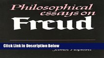 [Get] Philosophical Essays on Freud Online New