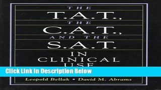 [Fresh] The T.A.T., The C.A.T., and The S.A.T. in Clinical Use (6th Edition) Online Books