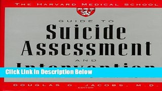 [Fresh] The Harvard Medical School Guide to Suicide Assessment and Intervention New Books