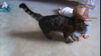 Funny cats annoying babies - Cute cat & baby compilation