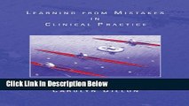 [Get] Learning from Mistakes in Clinical Practice (Methods / Practice of Social Work: Direct