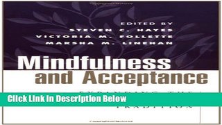 [Best] Mindfulness and Acceptance: Expanding the Cognitive-Behavioral Tradition Online Ebook