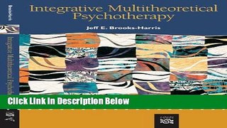 [Get] Integrative Multitheoretical Psychotherapy Online New