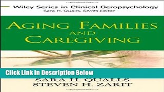 [Get] Aging Families and Caregiving Free New