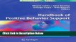 [Get] Handbook of Positive Behavior Support (Issues in Clinical Child Psychology) Online New