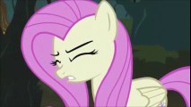 Angel scares Fluttershy with a jumpscare sound