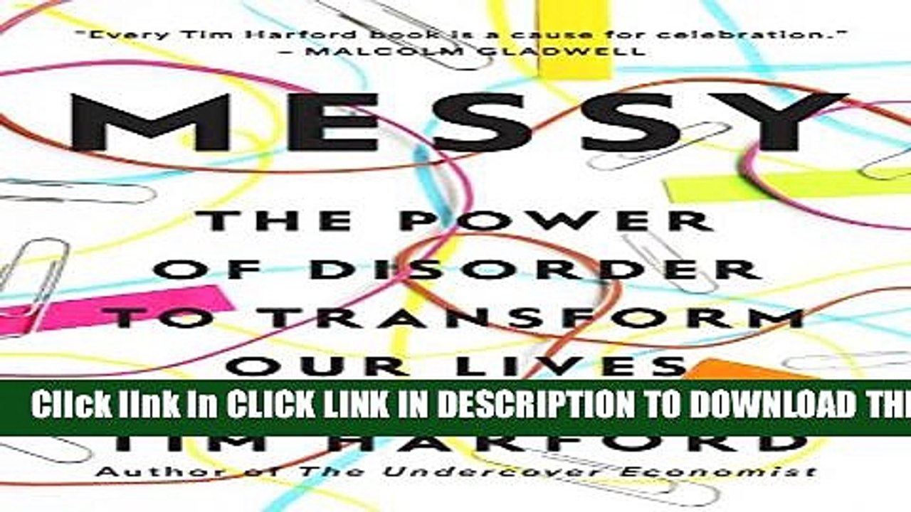 [PDF] Messy: The Power of Disorder to Transform Our Lives Full Online