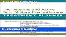 [Get] The Veterans and Active Duty Military Psychotherapy Treatment Planner Free New