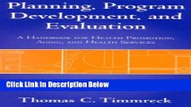 [Fresh] Planning, Program Development And Evaluation Online Books