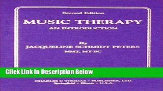 [Best] Music Therapy: An Introduction Online Books