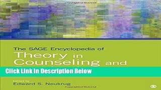[Best] The SAGE Encyclopedia of Theory in Counseling and Psychotherapy Online Books