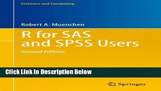 [Get] R for SAS and SPSS Users (Statistics and Computing) Free New