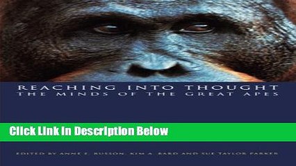 [Best] Reaching into Thought: The Minds of the Great Apes Online Ebook