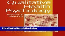 [Best] Qualitative Health Psychology: Theories and Methods Free Books