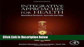 [Fresh] Integrative Approaches for Health: Biomedical Research, Ayurveda and Yoga Online Books