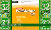 Big Deals  Quicken Willmaker Plus 2008 Edition: Estate Planning Essentials (Book with CD-ROM)