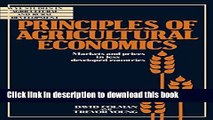 Read Principles of Agricultural Economics: Markets and Prices in Less Developed Countries (Wye