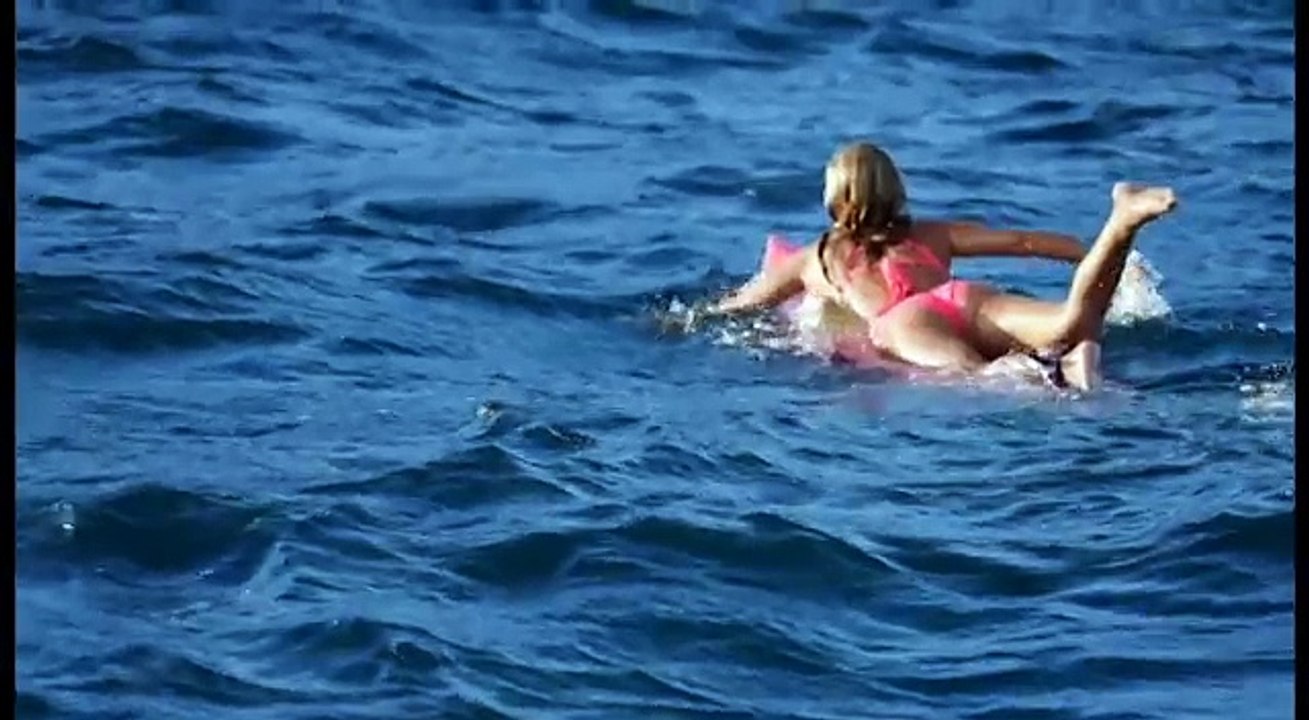 Alison Teal Tries Surfing Hawaii Volcanic Eruption