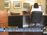 Telecommuting in the Valley becoming more and more popular