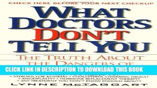 [PDF] What Doctors Don t Tell You:: The Truth About The Dangers Of Modern Medicine Full Online