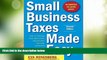 Big Deals  Small Business Taxes Made Easy, Second Edition  Best Seller Books Best Seller