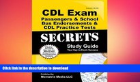 FAVORIT BOOK CDL Exam Secrets - Passengers   School Bus Endorsements   CDL Practice Tests Study