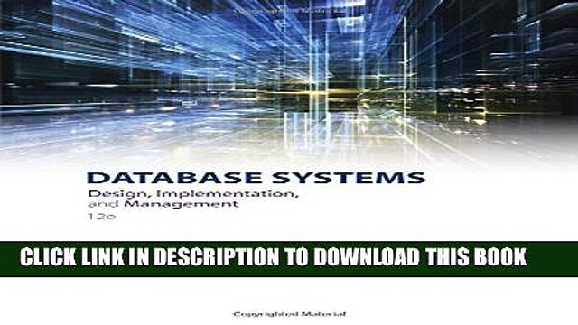 [PDF] Database Systems: Design, Implementation, Management Full Colection
