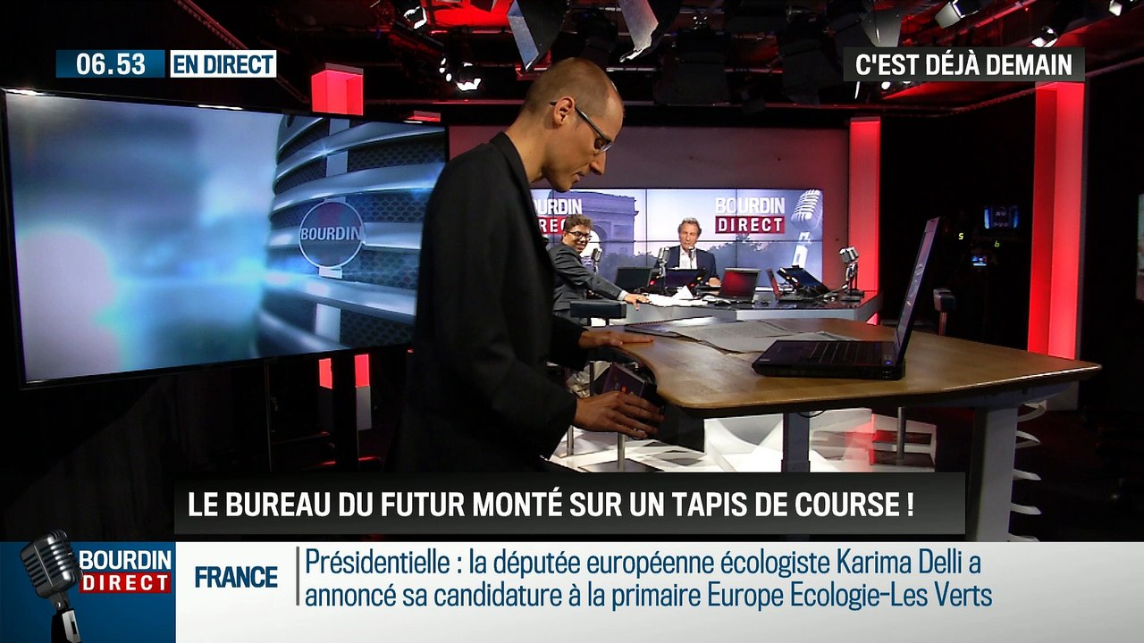 La chronique d'Anthony Morel : Walking Desk, un bureau monté sur un tapis de course - 24/08