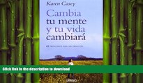FAVORITE BOOK  Cambia tu Mente y tu Vida Cambiara: 12 Principios Para el Dia a Dia (Spanish
