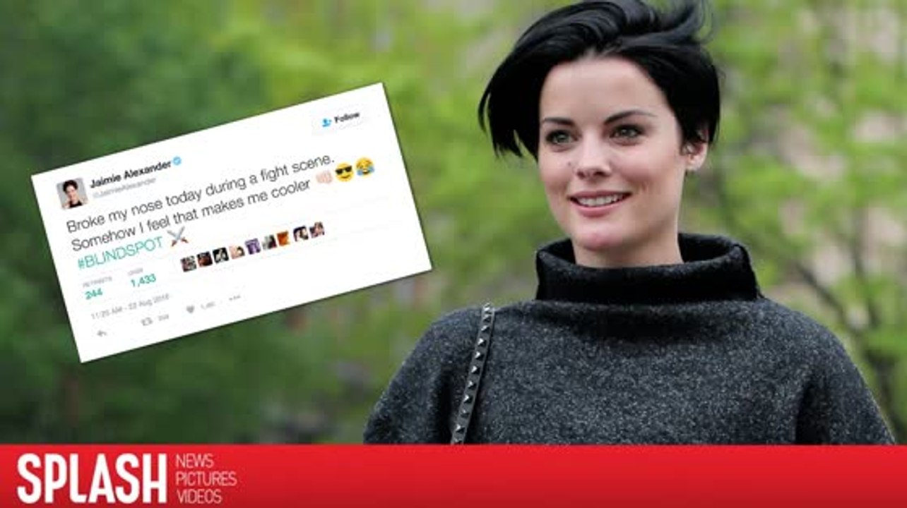 Jaimie Alexander bricht sich beim Dreh von 'Blindspot' die Nase