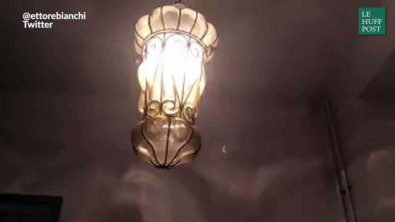 Les secousses du tremblement de terre ressenties jusqu'à Rome