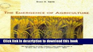 Read The Emergence of Agriculture (