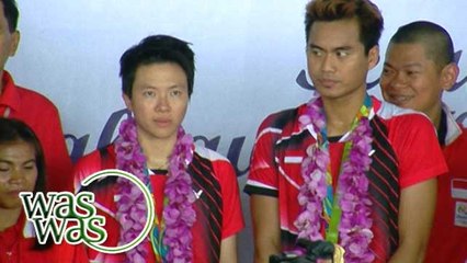Sambutan Hangat Untuk Tontowi dan Liliyana -  WasWas 24 Agustus 2016