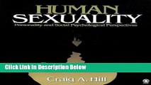 [Best] Human Sexuality: Personality and Social Psychological Perspectives Online Books