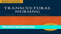 [Best] Transcultural Nursing : Concepts, Theories, Research and Practice Online Books