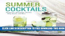 Collection Book Summer Cocktails: Margaritas, Mint Juleps, Punches, Party Snacks, and More