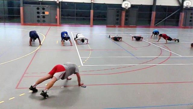 Préparation physique pour les seniors masculins