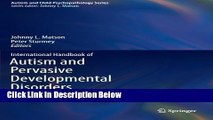 [Fresh] International Handbook of Autism and Pervasive Developmental Disorders (Autism and Child