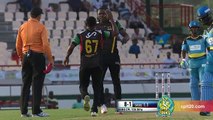 CPL 2016 highlights   St Lucia Zouks v St Kitts   Nevis Patriots