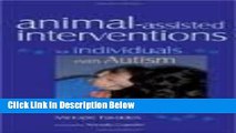 [Best Seller] Animal-assisted Interventions for Individuals with Autism 1st (first) edition Text