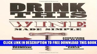 New Book Drink This: Wine Made Simple