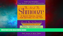 Must Have  The Art of The Shmooze  READ Ebook Full Ebook Free