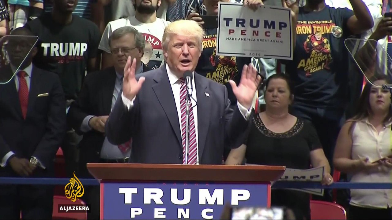 Trump seeks African American, Hispanic votes