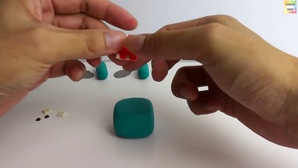 minecraft iballisticsquid playdoh! Make lollipop rainbow frozen playdoh for peppa pig toys