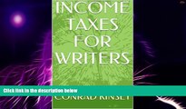 Big Deals  INCOME TAXES FOR WRITERS  Best Seller Books Best Seller