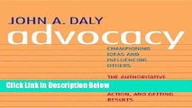 [Get] Advocacy: Championing Ideas and Influencing Others Online New
