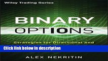 [Get] Binary Options: Strategies for Directional and Volatility Trading Free New
